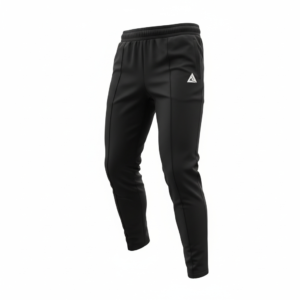 Training trousers with crease color (Black)