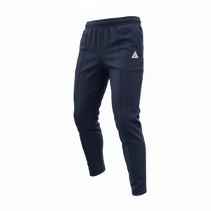 Training trousers with crease color (navy blue)